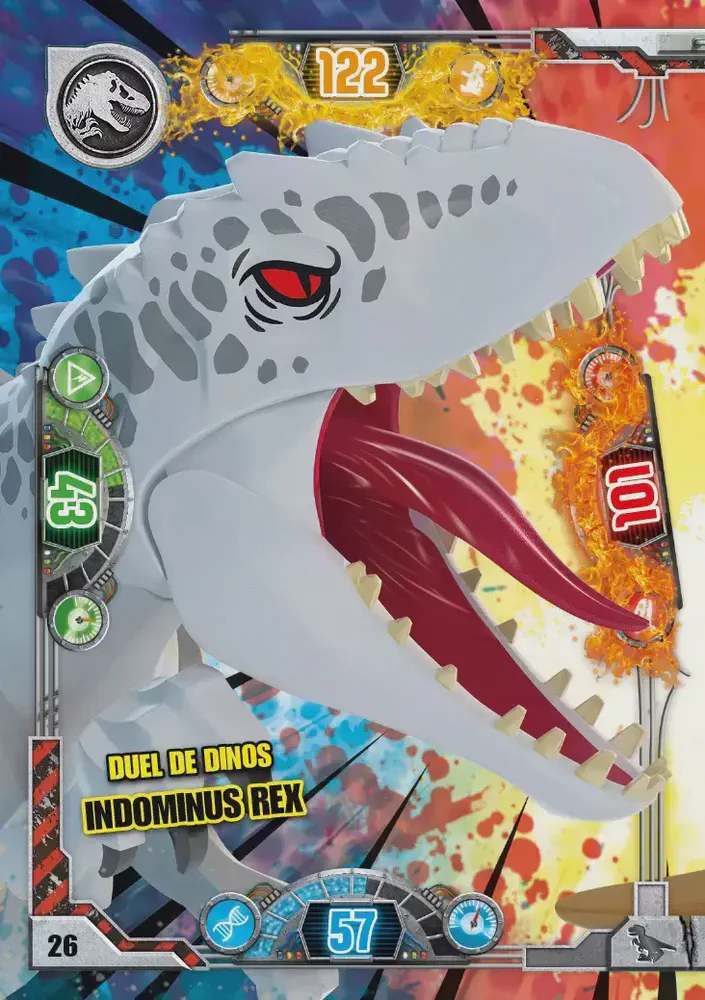 Duel de dinos Indominus rex