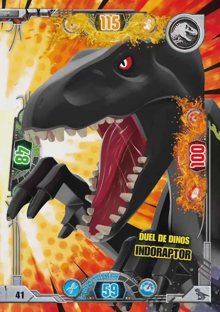 Duel de dinos Indoraptor