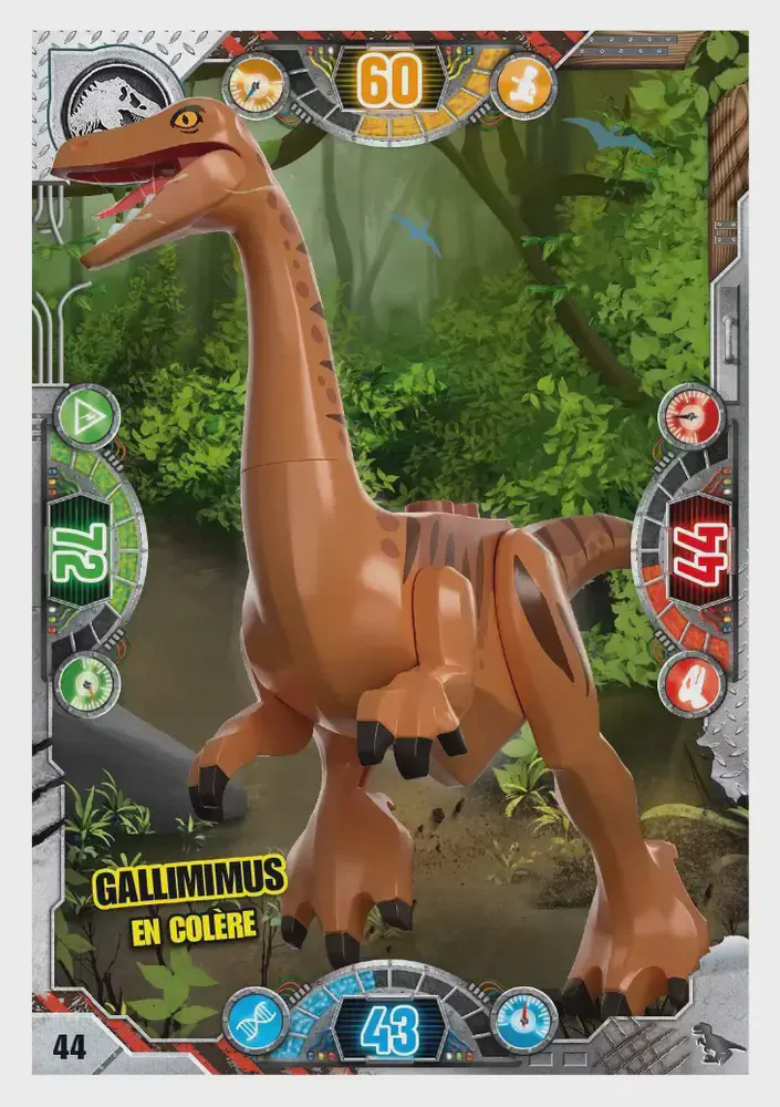 Gallimimus en colère