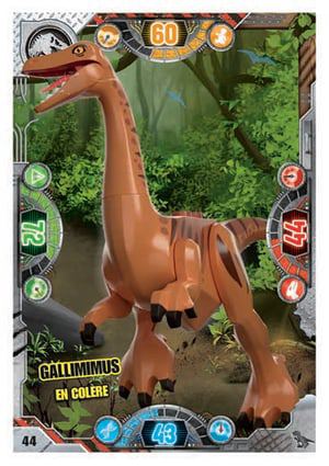 Gallimimus en colère (Brillante)