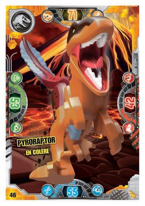 Pyroraptor en colère (Brillante)