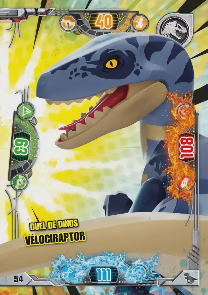 Duel de dinos Vélociraptor