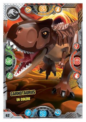 Carnotaurus en colère (Brillante)