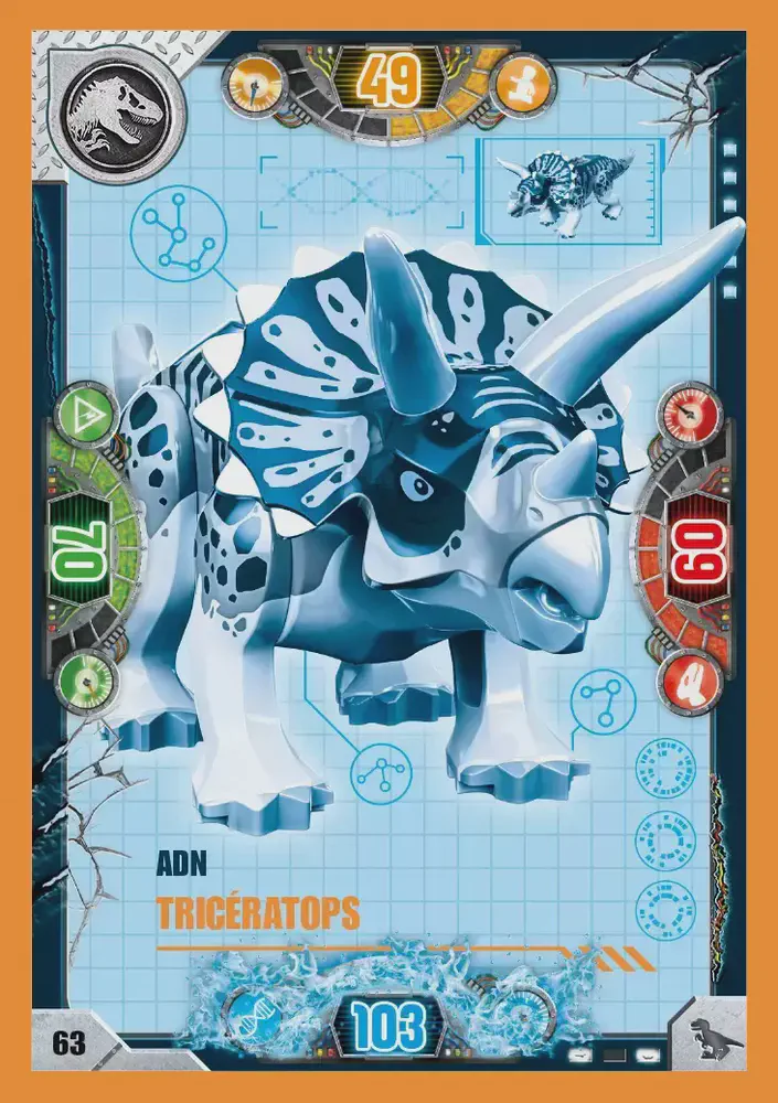 ADN Tricératops