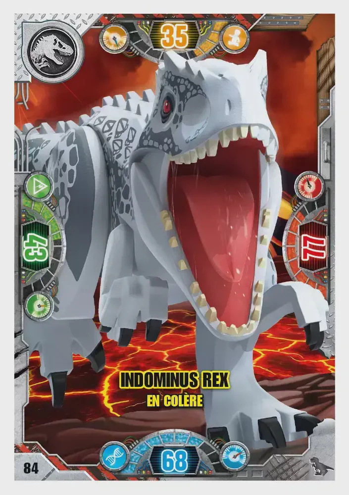 Indominus rex en colère