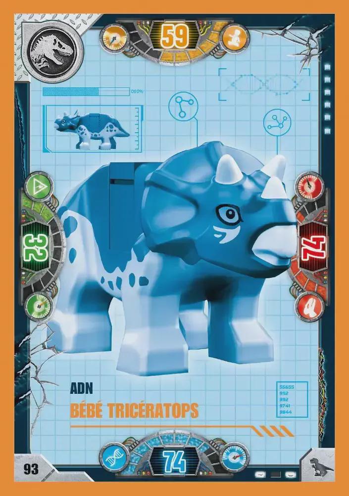ADN Bébé Tricératops