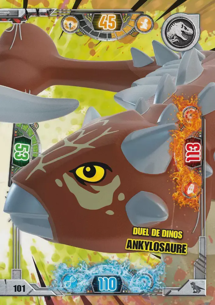 Duel de dinos Ankylosaure