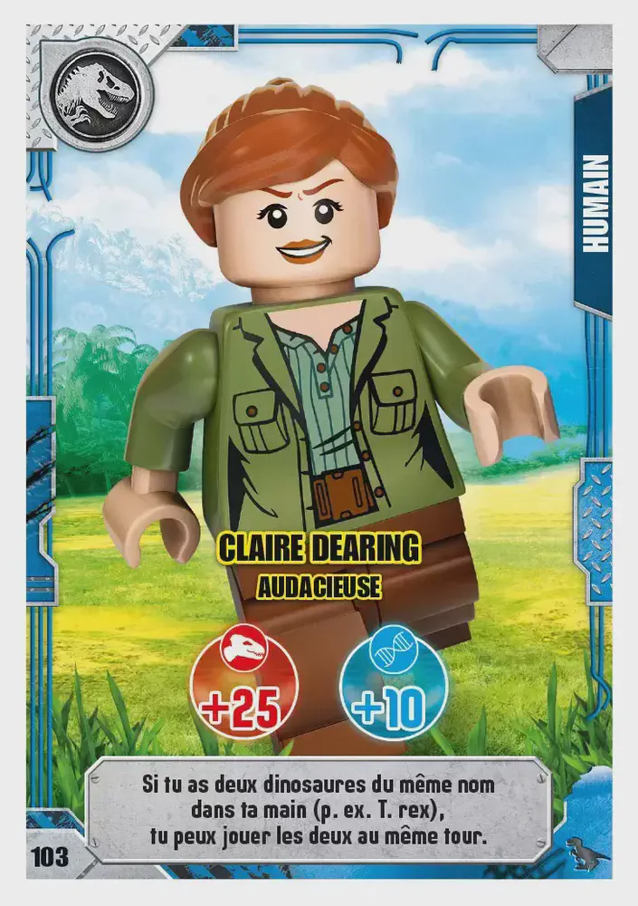 Claire Dearing audacieuse