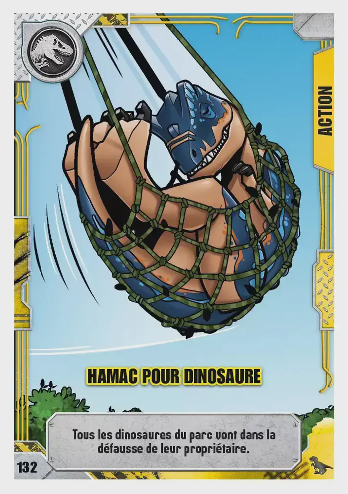 Hamac pour dinosaure