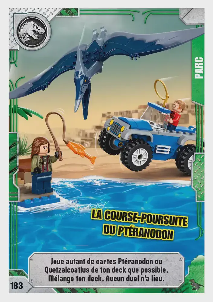 La course-poursuite du Ptéranodon