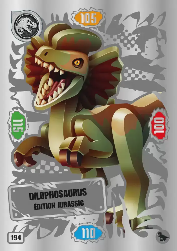 Dilophosaurus édition jurassic