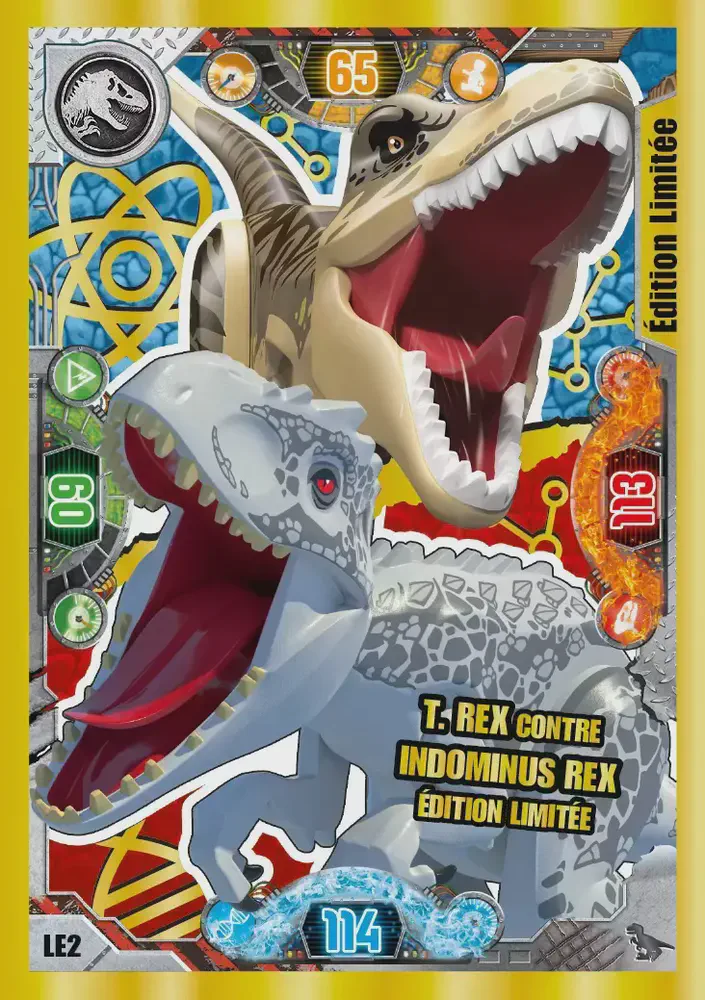 T. rex contre Indominus rex édition limitée