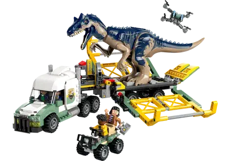 Couverture de Dinosaur Missions: Allosaurus Transport Truck