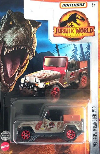 '93 Jeep Wrangler #10 - Jurassic World Dominion