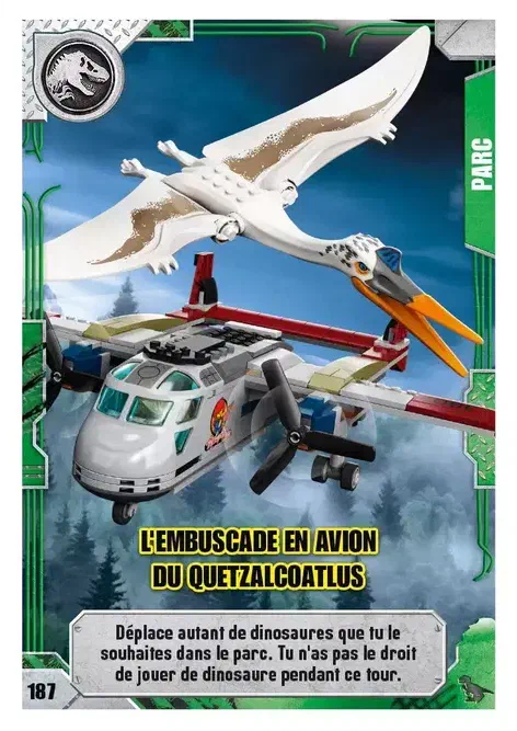 Couverture de L'embuscade en avion du Quetzalcoatlus