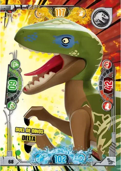 Couverture de Duel de dinos Delta