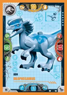 Couverture de ADN Dilophosaurus