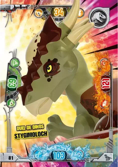 Couverture de Duel de dinos Stygimoloch