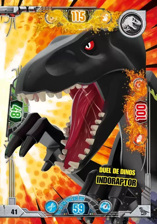 Duel de dinos Indoraptor