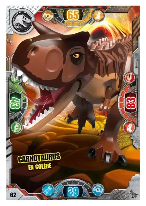 Couverture de Carnotaurus en colère