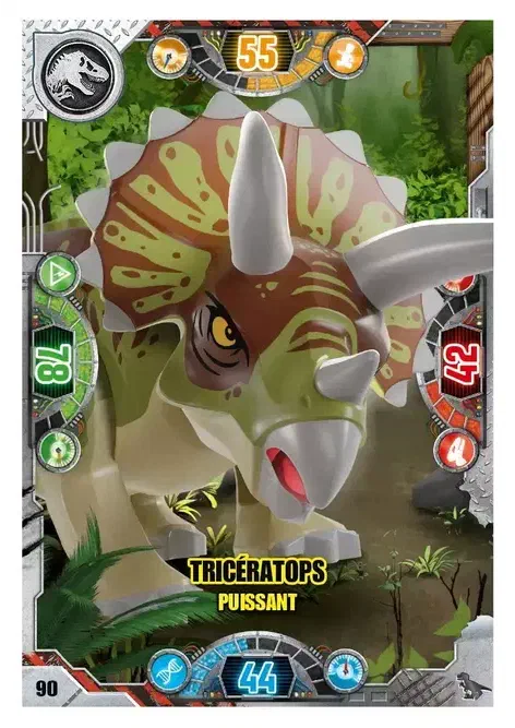 Couverture de Tricératops puissant