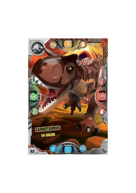 Couverture de Carnotaurus en colère (Brillante)