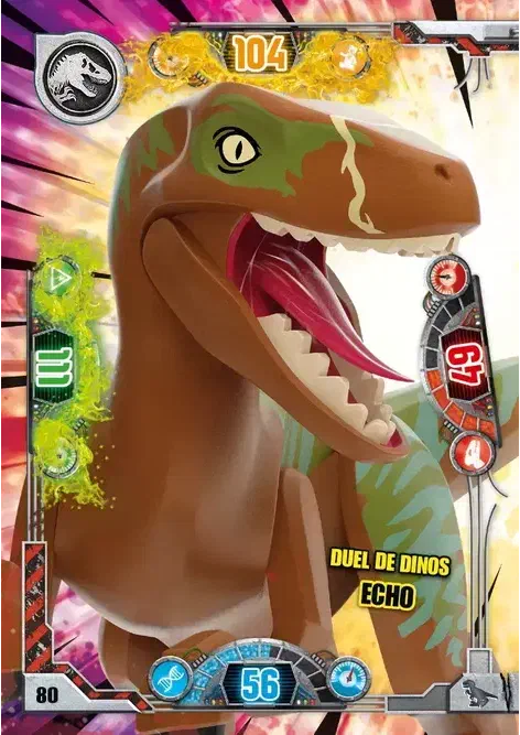 Couverture de Duel de dinos Echo