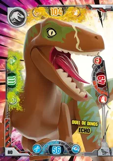 Couverture de Duel de dinos Echo