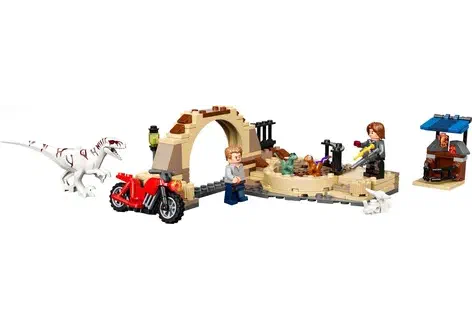 Couverture de Atrociraptor Dinosaur: Bike Chase