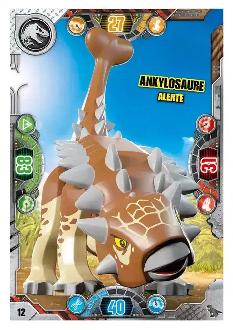 Couverture de Ankylosaure alerte