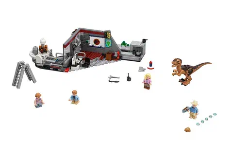 Couverture de Jurassic Park Velociraptor Chase