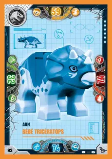 Couverture de ADN Bébé Tricératops