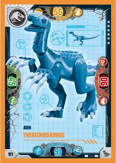 Couverture de ADN Therizinosaurus