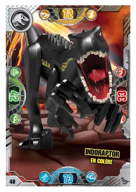 Couverture de Indoraptor en colère