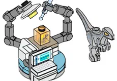 Couverture de Raptor and Laboratory Table