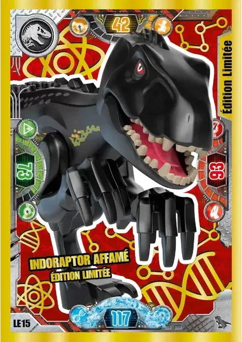 Couverture de Indoraptor affamé édition limitée