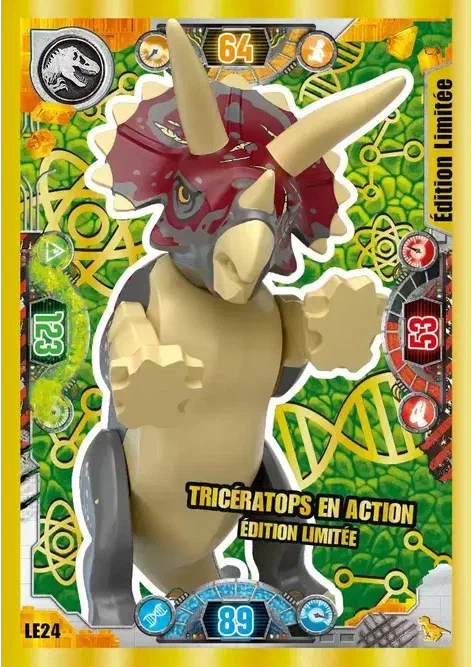 Couverture de Tricératops en action édition limitée