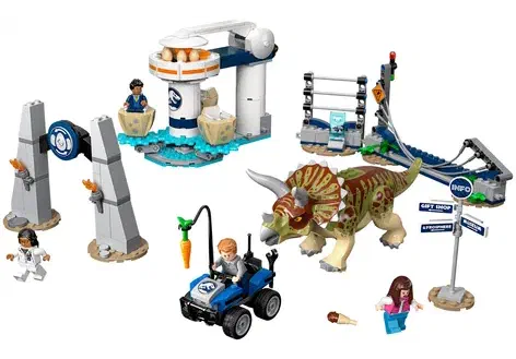 Couverture de Triceratops Rampage