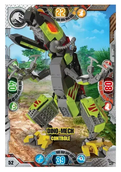 Couverture de Dino-Mech contrôlé