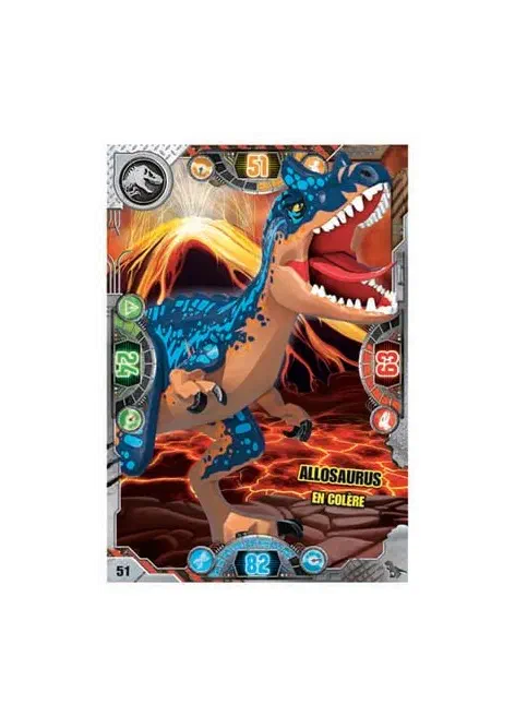 Couverture de Allosaurus en colère (Brillante)