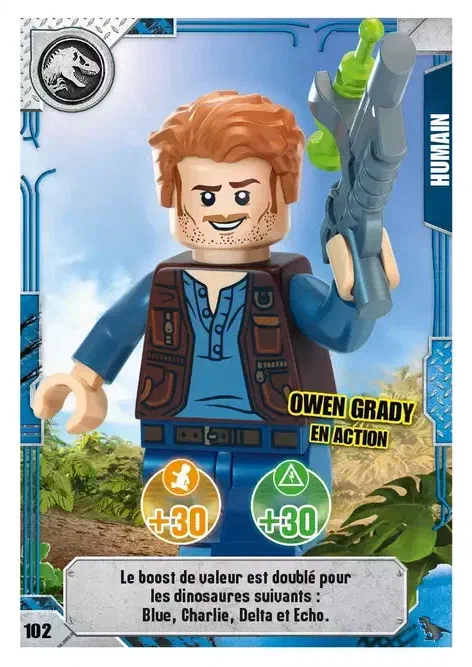 Couverture de Owen Grady en action