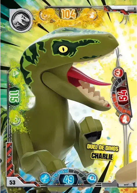 Couverture de Duel de dinos Charlie