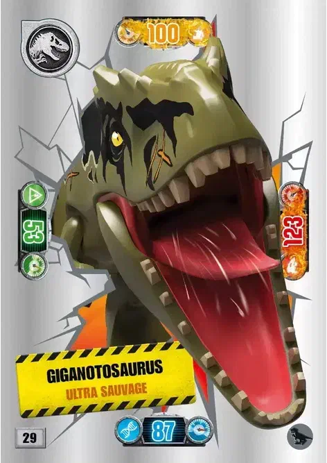 Couverture de Giganotosaurus ultra sauvage