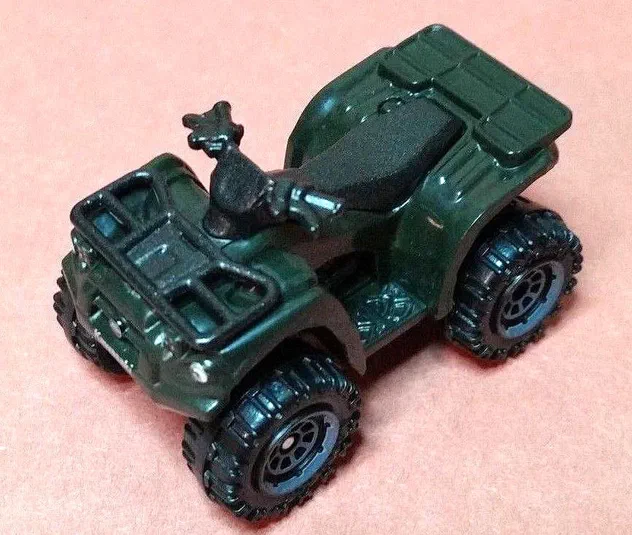 Puce Matchbox Kawasaki Brute Force 750 de la série Jurassic World (2018)