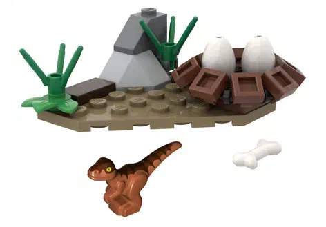 Couverture de Baby Raptor and Nest
