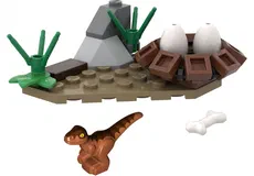 Couverture de Baby Raptor and Nest