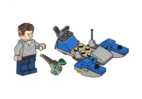 Couverture de Owen with Swamp Speeder and Raptor