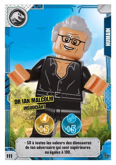 Couverture de Dr Ian Malcolm insouciant