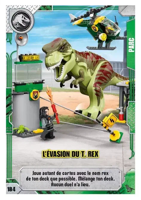 Couverture de L'évasion du T. rex