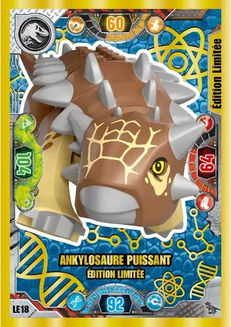 Couverture de Ankylosaure puissant édition limitée
